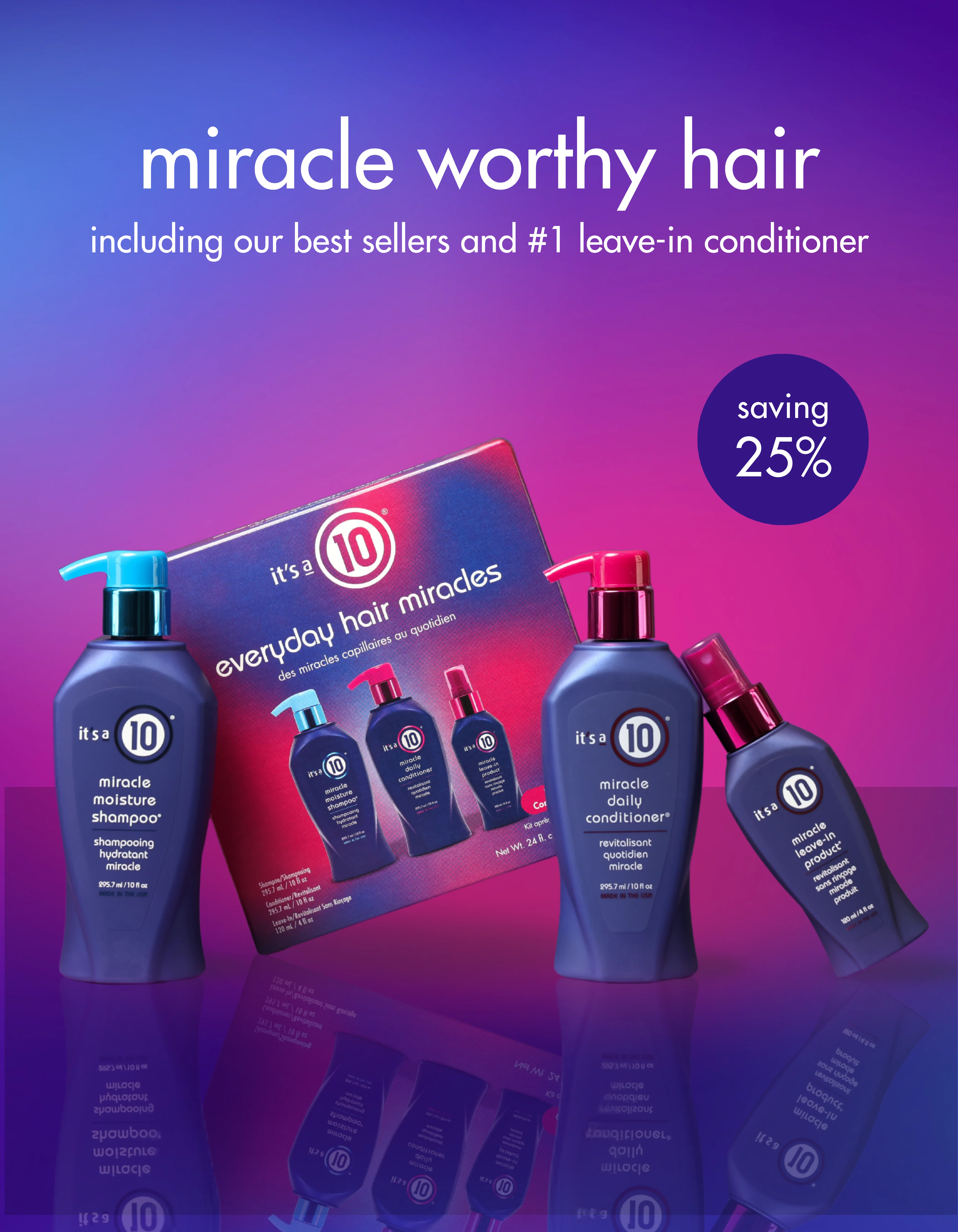 It’s a 10 Miracle Everyday Moisture Kit - Image 4
