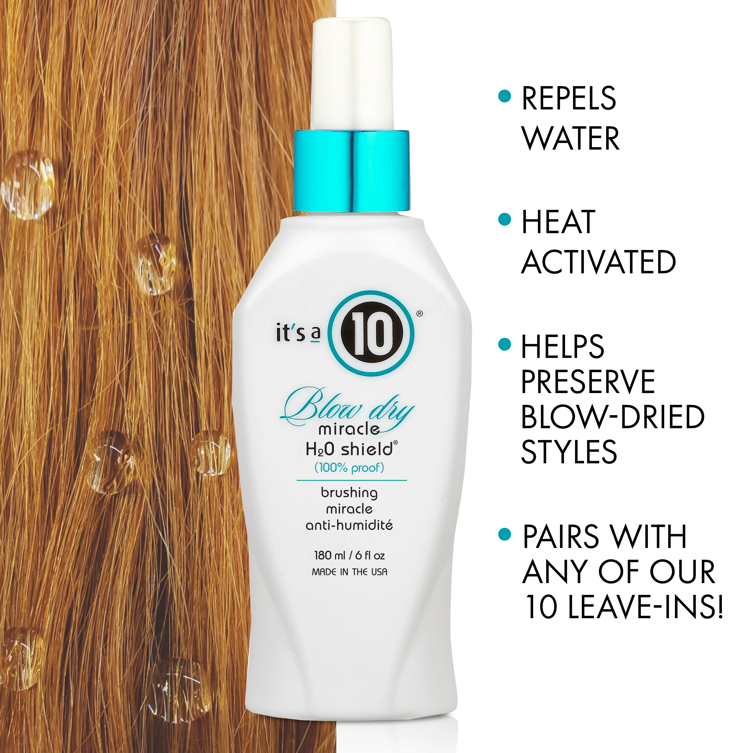 It's a 10 Miracle Blow Dry H20 Shield - Image 3