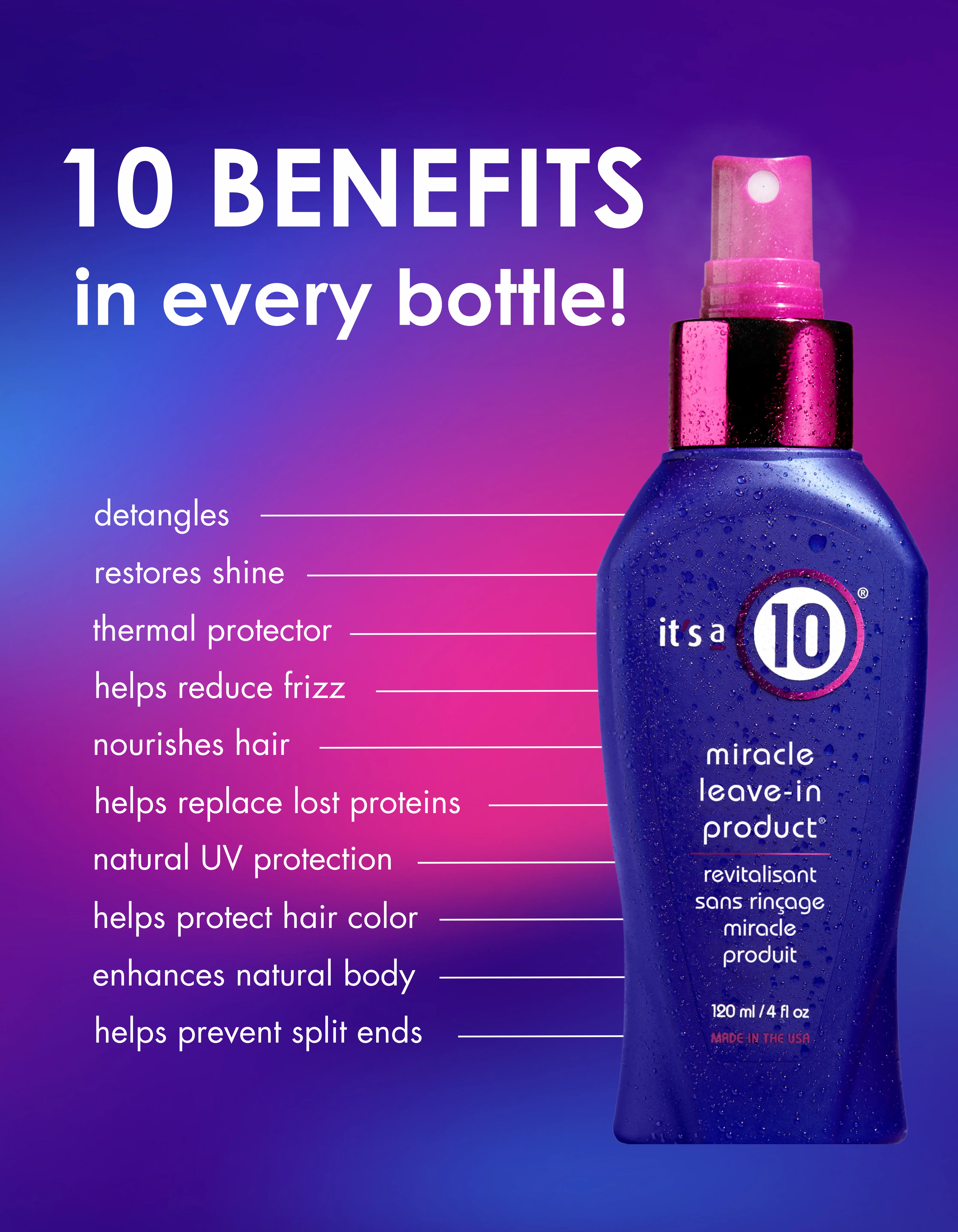 It's a 10 Miracle Leave-In - Image 3